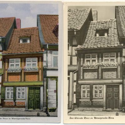 Bild vergrößern: Wernigerode Innenstadtdas kleinste Haus (PK_III_0014)