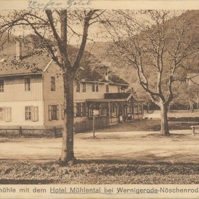 Bild vergrößern: PK_IV_0188 Wernigerode Hotels Hotel Mhlental