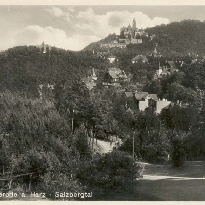 Bild vergrößern: PK_V_0110 Wernigerode Stadtansichten Salzbergtal