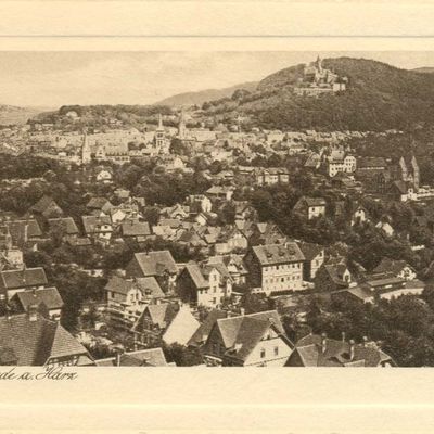 Bild vergrößern: PK_V_0056 Wernigerode Stadtansichten Wernigerode
