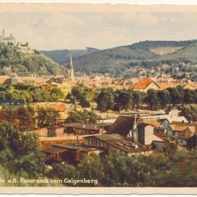 Bild vergrößern: PK_V_0304 Wernigerode Stadtansichten Panorama vom Galgenberg