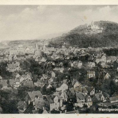 Bild vergrößern: PK_V_0331 Wernigerode Stadtansichten Wernigerode