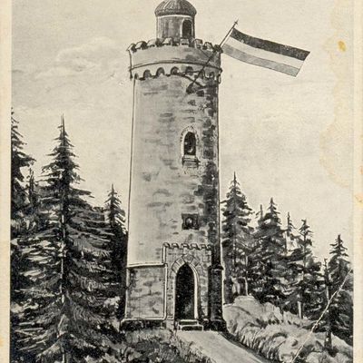 Bild vergrößern: PK_VI_0056 Wernigerode Ausflugsziele Kaiserturm auf dem Armeleuteberg