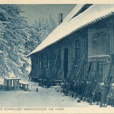 Bild vergrößern: PK_VI_0194 Wernigerode Ausflugsziele Schutzhtte des Skiklubs Wernigerode