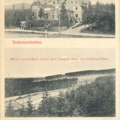 Bild vergrößern: PK_VI_0232 Wernigerode Ausflugsziele Becker's Hotel und Pension