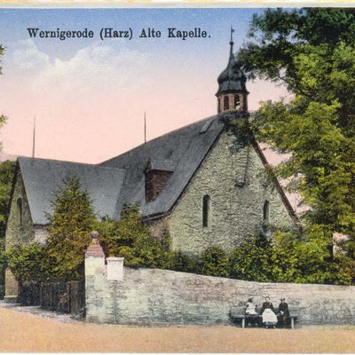 Bild vergrößern: PK_VII_0013 Wernigerode Kirchen Alte Kapelle,Theobaldikirche