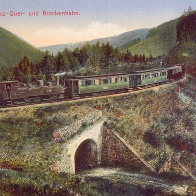 Bild vergrößern: PK_IX_0020 Wernigerode Harzquerbahn Harz-Quer-u. Brockenbahn