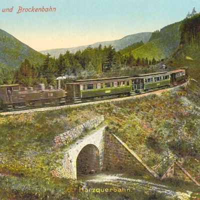 Bild vergrößern: PK_IX_0028 Wernigerode Harzquerbahn Harzquer-und Brockenbahn