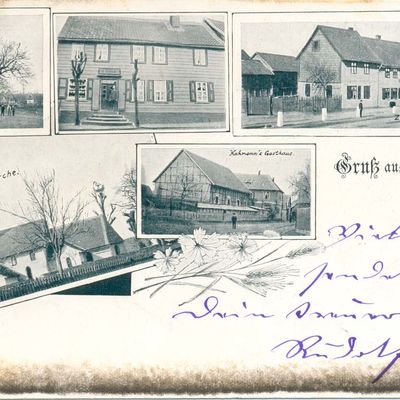 Bild vergrößern: PK_X_0006 Wernigerode Eingemeindungen Silstedt, Kirche, Kahmanns Gasthaus