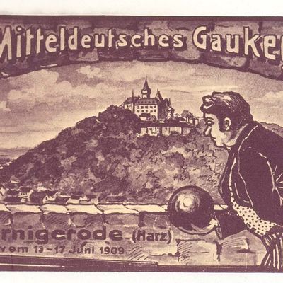 Bild vergrößern: PK_XII_0023 Wernigerode Vereine IX. Mitteldeutsches Gaukegeln 1909