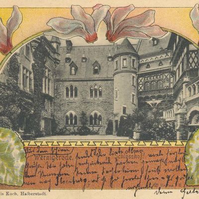 Bild vergrößern: PK_I_0003 Wernigerode Schloss Innerer Hof