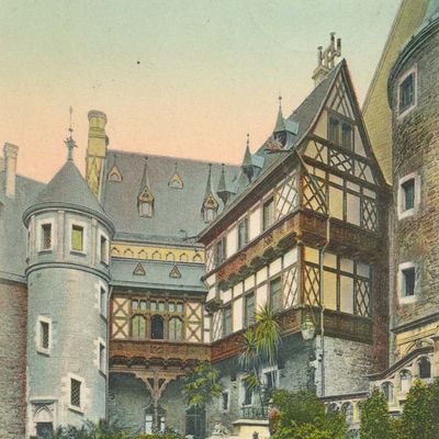 Bild vergrößern: PK_I_0007 Wernigerode Schloss Schlosshof