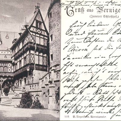 Bild vergrößern: PK_I_0008 Wernigerode Schloss Innerer Schlosshof