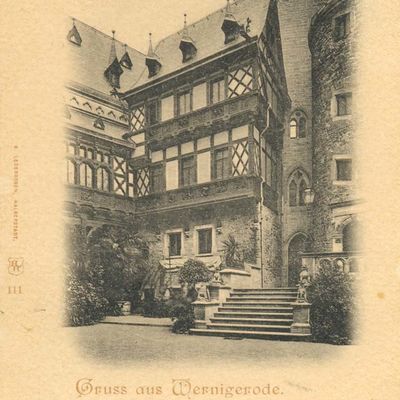 Bild vergrößern: PK_I_0009 Wernigerode Schloss Innerer Hof