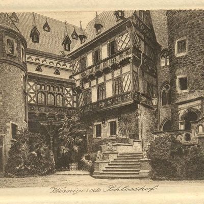 Bild vergrößern: PK_I_0010 Wernigerode Schloss Schlosshof