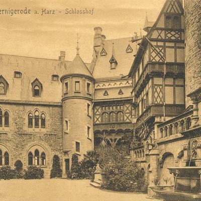 Bild vergrößern: PK_I_0016 Wernigerode Schloss Schlosshof