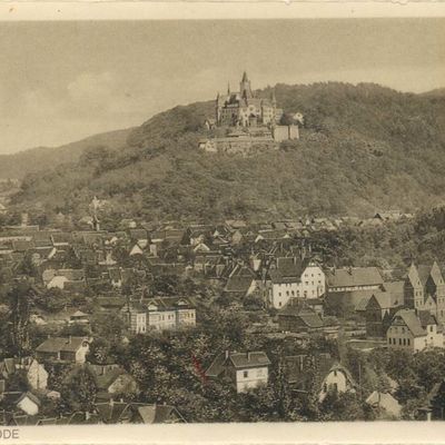 Bild vergrößern: PK_I_0136 Wernigerode Schloss Schlossblick