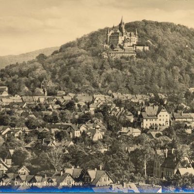 Bild vergrößern: PK_I_0138 Wernigerode Schloss Schlossblick