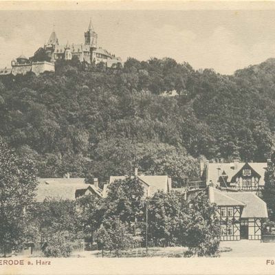 Bild vergrößern: PK_I_0159 Wernigerode Schloss Fürstl. Schloss