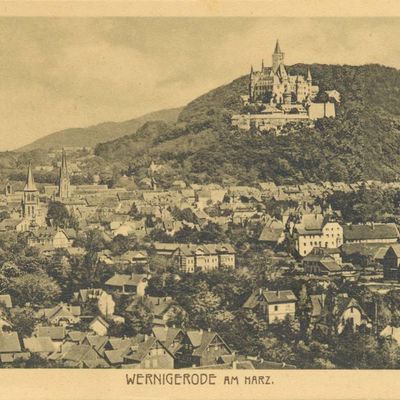 Bild vergrößern: PK_I_0168 Wernigerode Schloss Schlossblick