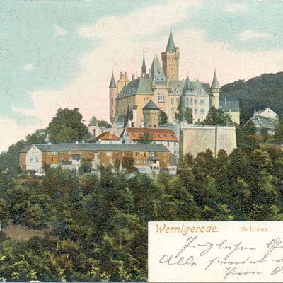 Bild vergrößern: PK_I_0182 Wernigerode Schloss Schloss