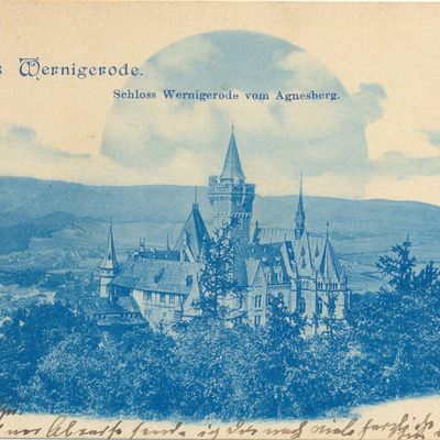 Bild vergrößern: PK_I_0196 Wernigerode Schloss v. Agnesberg