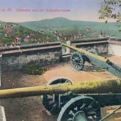 Bild vergrößern: PK_I_0207 Wernigerode Schloss Schlossterrasse