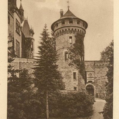 Bild vergrößern: PK_I_0217 Wernigerode Schloss Schusterturm m .Fallt.