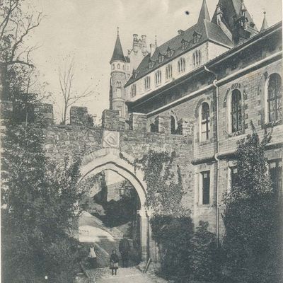 Bild vergrößern: PK_I_0222 Wernigerode Schloss Eingangstor