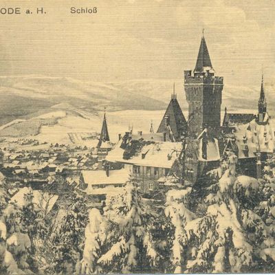 Bild vergrößern: PK_I_0242 Wernigerode Schloss im Winter