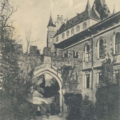 Bild vergrößern: PK_I_0247 Wernigerode Schloss Schlosseingang