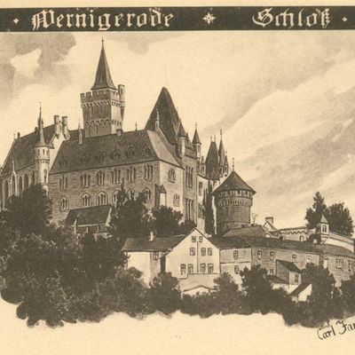 Bild vergrößern: PK_I_0280 Wernigerode Schloss Schloss