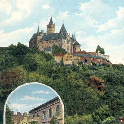 Bild vergrößern: PK_I_0302 Wernigerode Schloss Schloss m. Schlosseingang