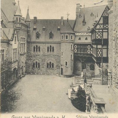 Bild vergrößern: PK_I_0005 Wernigerode Schloss Innerer Hof