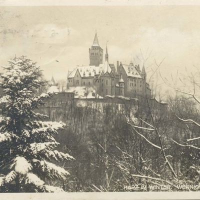 PK_I_0238 Wernigerode Schloss im Winter