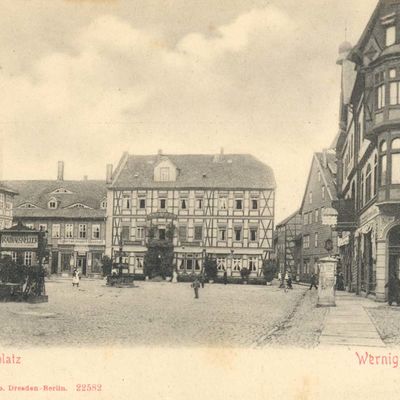 Bild vergrößern: PK_II_0002 Wernigerode Rathaus Marktplatz