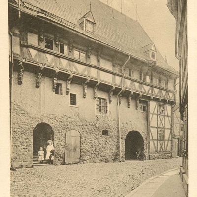 Bild vergrößern: PK_II_0012 Wernigerode Rathaus Alter Teil a. Klint