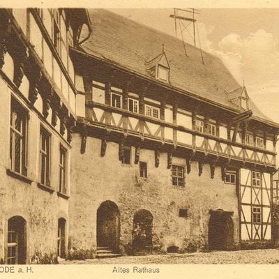 Bild vergrößern: PK_II_0016 Wernigerode Rathaus Altes Rathaus