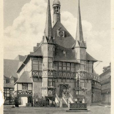 Bild vergrößern: PK_II_0025 Wernigerode Rathaus Rathaus