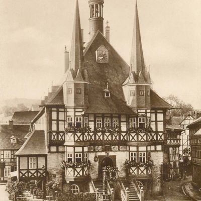 Bild vergrößern: PK_II_0036 Wernigerode Rathaus Rathaus