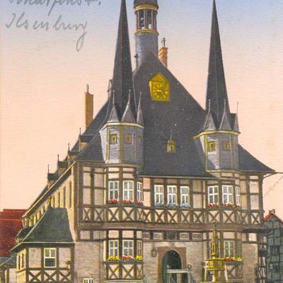 Bild vergrößern: PK_II_0042 Wernigerode Rathaus Rathaus