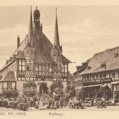 Bild vergrößern: PK_II_0065 Wernigerode Rathaus Rathaus