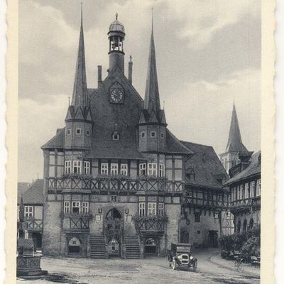 Bild vergrößern: PK_II_0070 Wernigerode Rathaus Rathaus