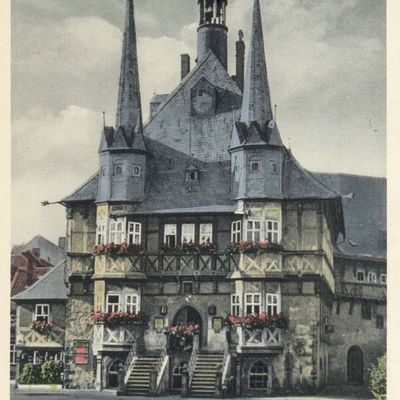 Bild vergrößern: PK_II_0072 Wernigerode Rathaus Rathaus