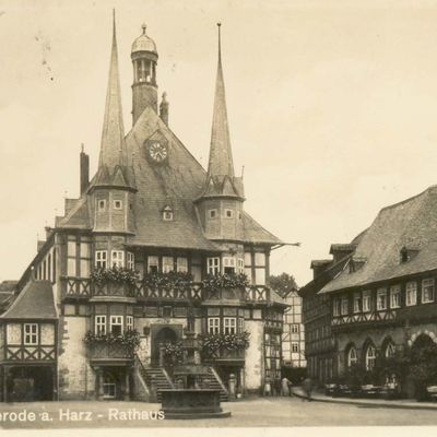 Bild vergrößern: PK_II_0075 Wernigerode Rathaus Rathaus