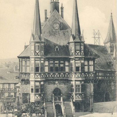 Bild vergrößern: PK_II_0080 Wernigerode Rathaus Rathaus