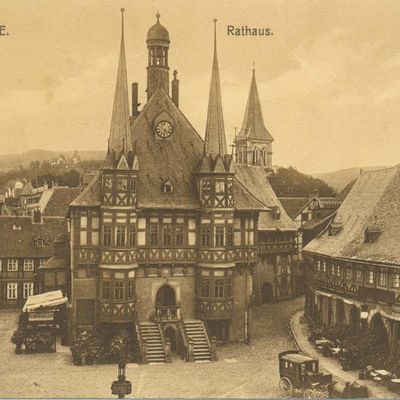 Bild vergrößern: PK_II_0086 Wernigerode Rathaus Rathaus