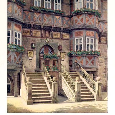 Bild vergrößern: PK_II_0095 Wernigerode Rathaus Am Rathaus