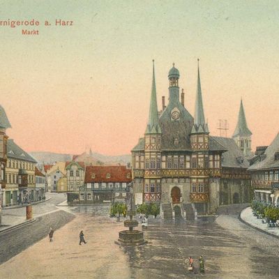 Bild vergrößern: PK_II_0102 Wernigerode Rathaus Rathaus