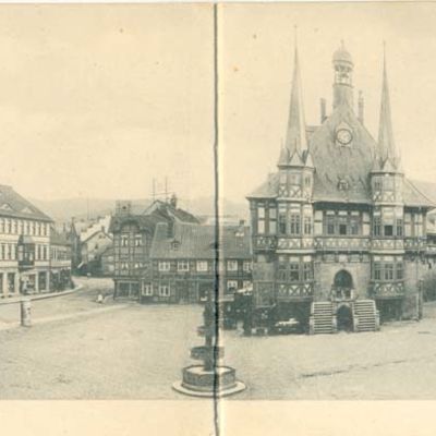 Bild vergrößern: PK_II_0103 Wernigerode Rathaus Rathaus